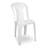 Kit 10 Cadeira De Plástico Bistrô