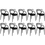 Kit 10 Cadeiras Allegra