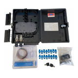 Kit 10 Caixa Atendimento Cto 1x16 Splitter Completa Sc upc