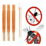 Kit 10 Caixas 300 Varetas Incenso Mata Mosquito Pernilongos Fragrância Laranja