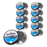 Kit 10 Caixas De Chumbinho Snyper 5 5mm 1250 Un