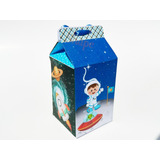 Kit 10 Caixas Milk Astronauta  Planetas  Nave  Espaço