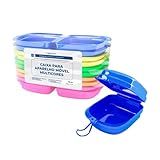 Kit 10 Caixas Para Aparelho Ortodôntico Dental Móvel Estojo Aromatizado