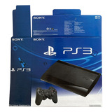 Kit 10 Caixas Vazia Do Playstation 3 Super Slim (nova) Ps3