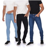 Kit 10 Calças Jeans Slim Fit