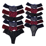 Kit 10 Calcinha Atacado Conforto Lingerie