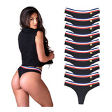 Kit 10 Calcinha Lingerie