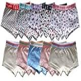 Kit 10 Calcinhas Box Boxer Infantil Estampada Cotton Algodão