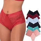 Kit 10 Calcinhas Cintura Alta Microfibra Lisa Renda Modelo Plus Size Sensual