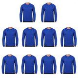 Kit 10 Camisa Helanca