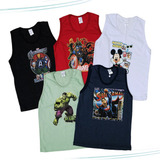 Kit 10 Camiseta Regata