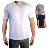 Kit 10 Camisetas Brancas