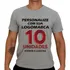 Kit 10 Camisetas Camisas Personalizada Foto Logo Empresa