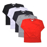 Kit 10 Camisetas Manga