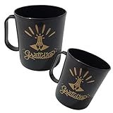 Kit 10 Canecas Gratidão 400ml Plástico Esta Bela Caneca Torna Cada Momento Mais Especial 
