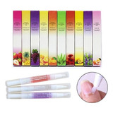 Kit 10 Caneta Óleo Hidratante Para Cutícula Tratamento