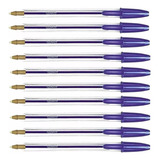 Kit 10 Canetas Esferografica