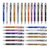Kit 10 Canetas Metal Personalizadas A Laser Nome Logo Marca Tinta Azul Exterior Azul