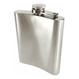 Kit 10 Cantil De Bolso Inox Whisky Bar Bebida 230ml Portatil