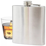 Kit 10 Cantil Em Aço Inox 200 Ml Porta Bebidas Whisky vodka