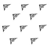 Kit 10 Cantoneira Suporte Mão Francesa 20x20 Aluminio