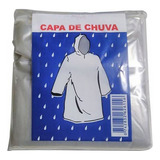 Kit 10 Capa De Chuva Descartável