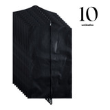 Kit 10 Capa Para Roupa Terno Protetora Camisas Geral Ziper