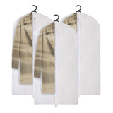 Kit 10 Capa Protetora P Terno Roupa Vestido Antimofo C Zíper
