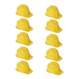 Kit 10 Capacetes De Obra C Carneira Segurança Proteção Epi