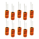 Kit 10 Capacitor Bipolar 100x100 100uf 100v P Alto Falante