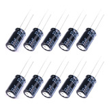 Kit 10 Capacitor Corneta Tweeter Bipolar 22uf X 250v