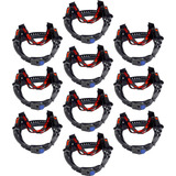 Kit 10 Carneira Suspensão Ajuste Fácil P Capacete 3m H 700