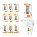 Kit 10 Carregadores Usb