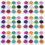 Kit 10 Cartelas Caviar Colorido Strass Pedraria Jóia Atacado