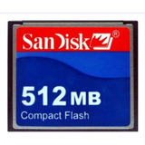 Kit 10 Cartões Compact Flash 512mb