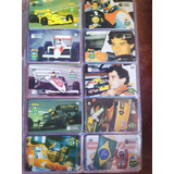Kit 10 Cartões Telefônico Ayrton Senna