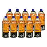 Kit 10 Cartucho Refil Gás Campgas Nautika Fogareiro Maçarico