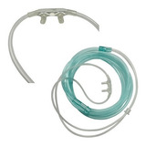 Kit 10 Cateter Nasal Oxigênio Canula Adulto Silicone Foyomed