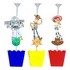 Kit 10 Centro De Mesa Toy Story Aquarela Woody Buzz Jessie