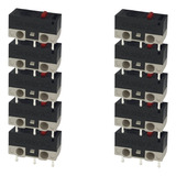 Kit 10 Chave Fim De Curso Kw10 a Micro Switch Para Robotica