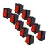 Kit 10 Chave Tictac Kdc Onoff 2 Posição Interruptor Vermelho