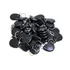 Kit 10 Chaveiro Tag Para Controle Acesso Portaria Cor Preto