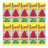 Kit 10 Cheiro Automotivo Little Trees Aromatizante Eua