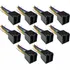 Kit 10 Chicote Conector Radio Automotivo Plug 16 Vias Macho