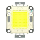 Kit 10 Chip Led 50w Reposição Refletor branco Frio