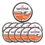Kit 10 Chumbinhos De Pressão Domed Snyper 5 5mm 1000un I