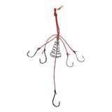 Kit 10 Chuveirinho Pesca Anzol Chinu N 6 Pescaria Curimba