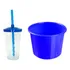 Kit 10 Cinema Baldinho Pop Pipoca 1 5 L   Copo Twister 400ml