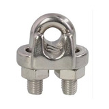 Kit 10 Clips Grampo Inox 3 16 Para Cabo De Aço Aisi 316 Qfix