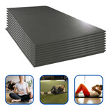 Kit 10 Colchonetes Tapete Eva Yoga Academia Exercicios 10mm